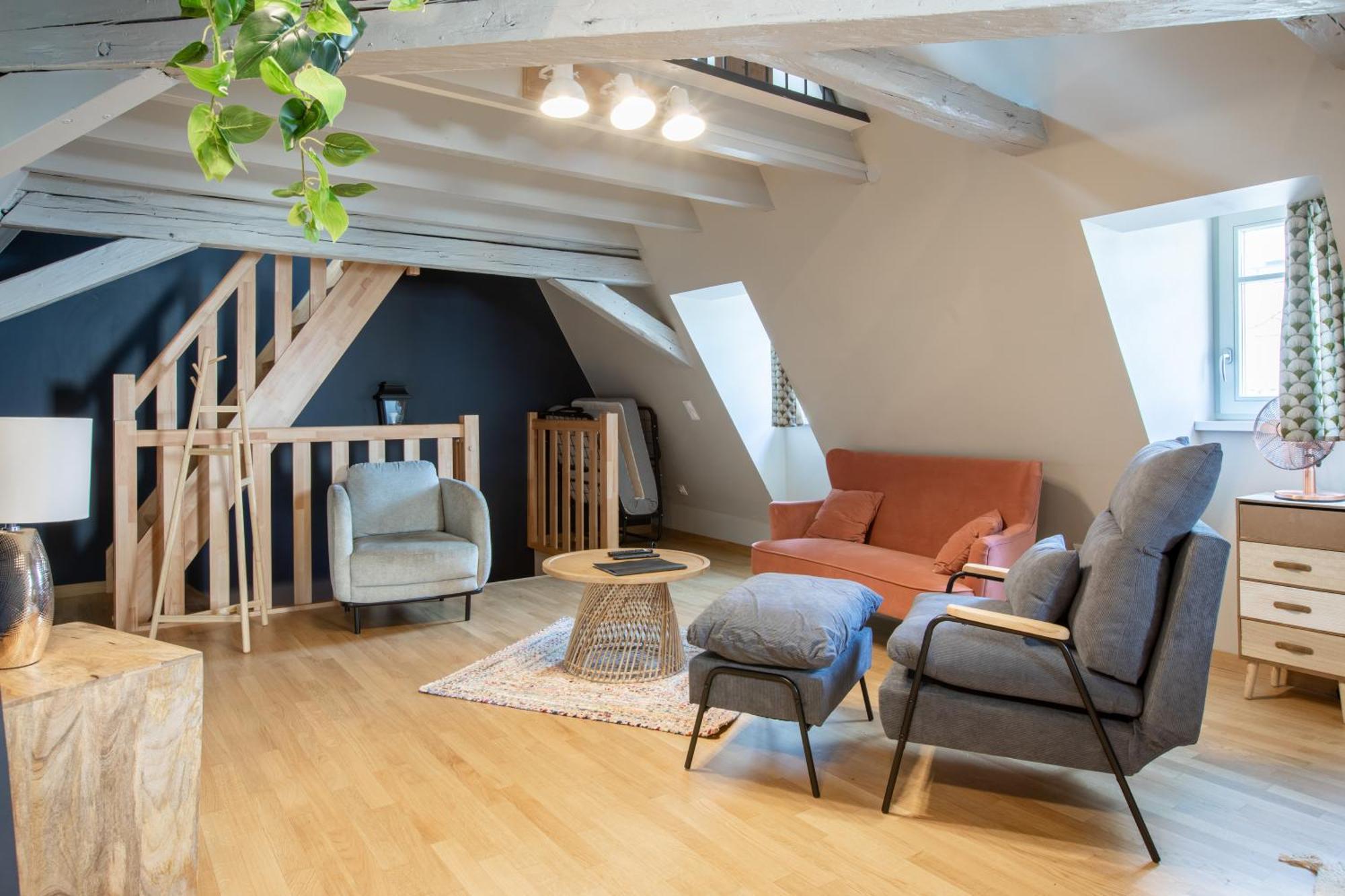 Appartement Duplex Atypique Au Coeur De Mulhouse Extérieur photo