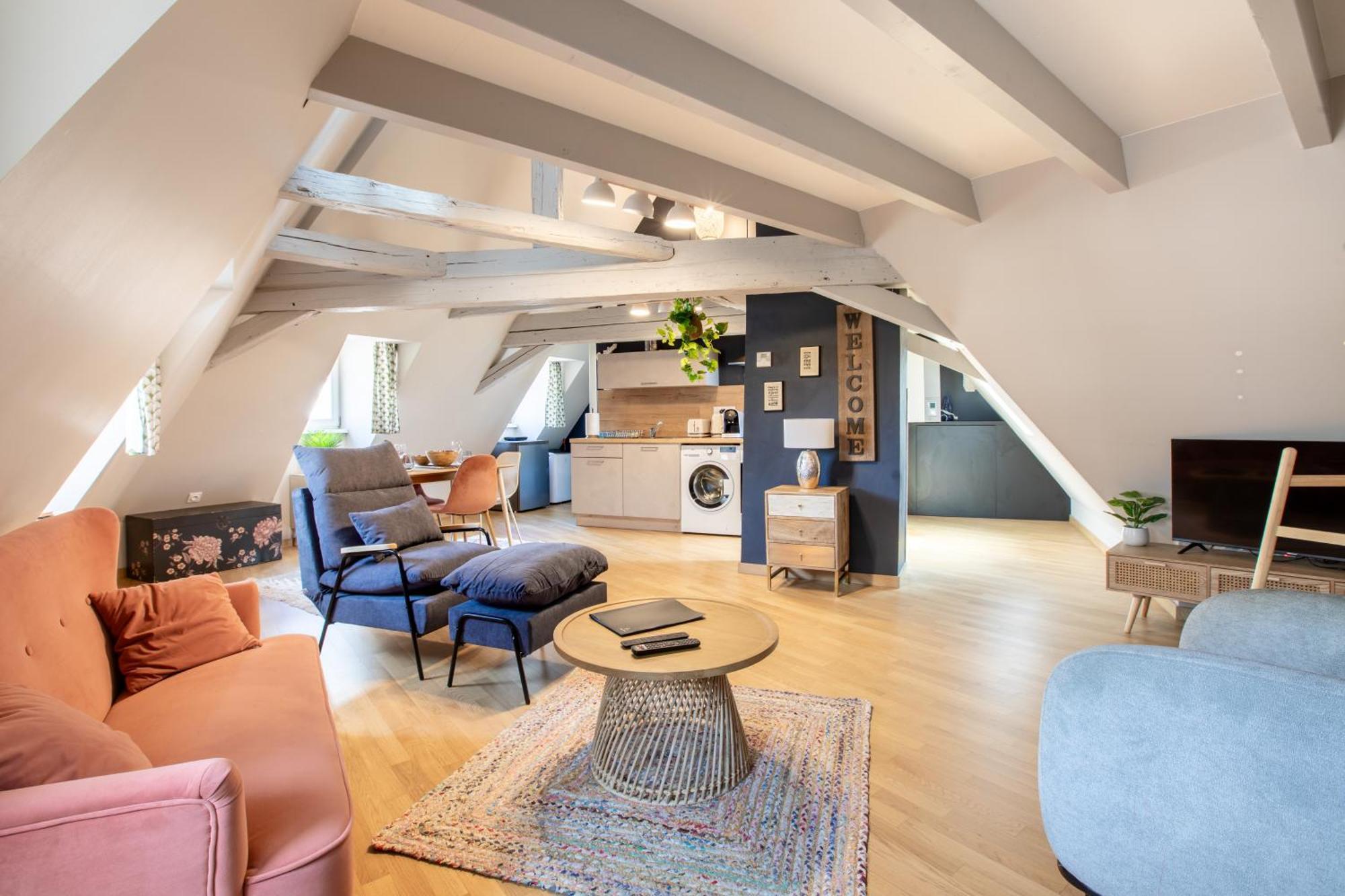 Appartement Duplex Atypique Au Coeur De Mulhouse Extérieur photo