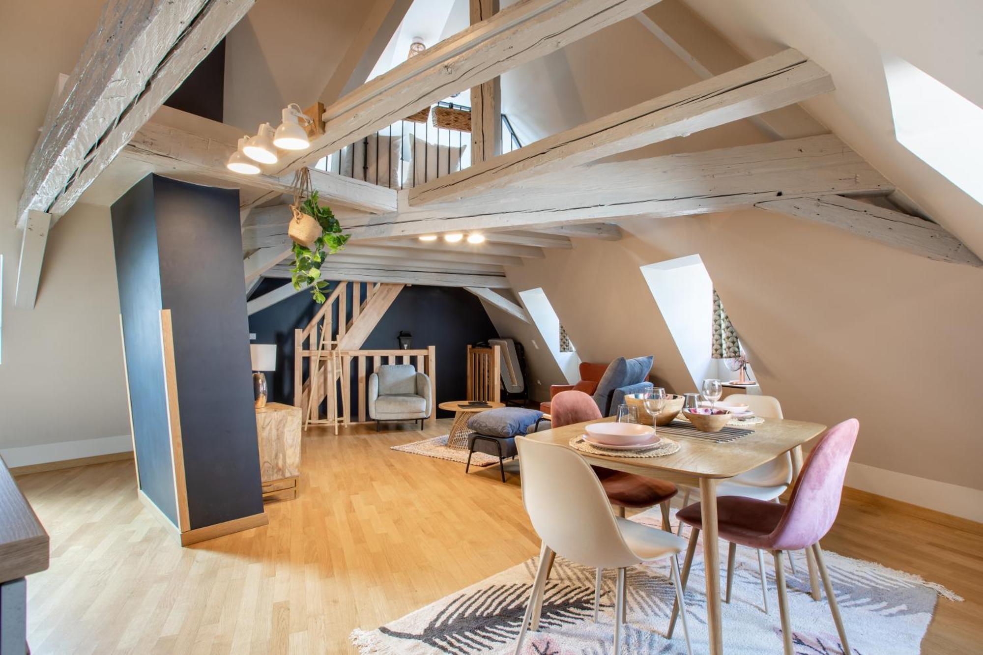 Appartement Duplex Atypique Au Coeur De Mulhouse Extérieur photo